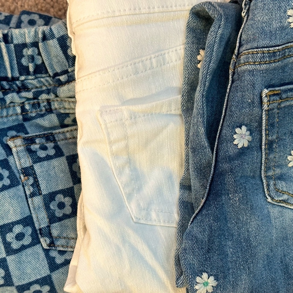 3 pairs of toddler girls 5T jeans